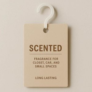 10 Scented Wardrobe Deodorizer Hanging Card Fragrance for Closet Car and Small Spaces Long Lasting Air Freshener Paper Sheet