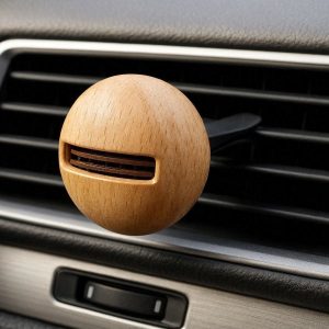 15 Natural Wood Car Fragrance Clip Essential Oil Diffuser for Vehicle Air Vent and Long Lasting Scent for Daily Commuting