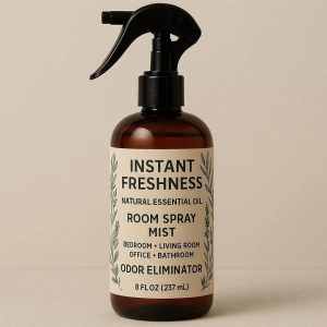 2 Natural Essential Oil Room Spray Mist Instant Freshness for Bedroom Living Room Office and Bathroom Odor Eliminator Spray
